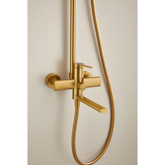 Душевая стойка Belz B24813-5, золото матовое - фото 43