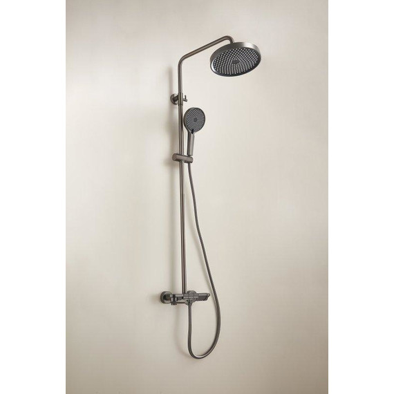 Душевая стойка Belz B25713-3, оружейная сталь - фото 16