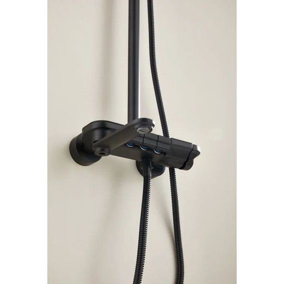 Душевая стойка Belz B25713-7, чёрный матовый - фото 15