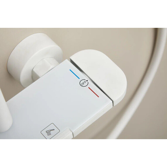 Душевая стойка Belz B25713-8, белый матовый - фото 10