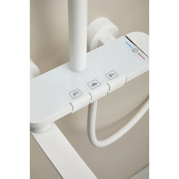 Душевая стойка Belz B25713-8, белый матовый - фото 12