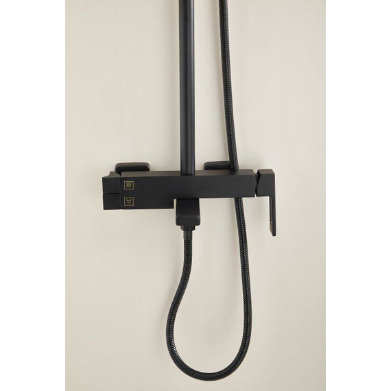 Душевая стойка Belz B24658-7, чёрный матовый - фото 11