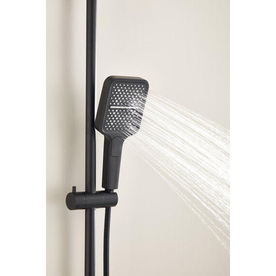 Душевая стойка Belz B24658-7, чёрный матовый - фото 12