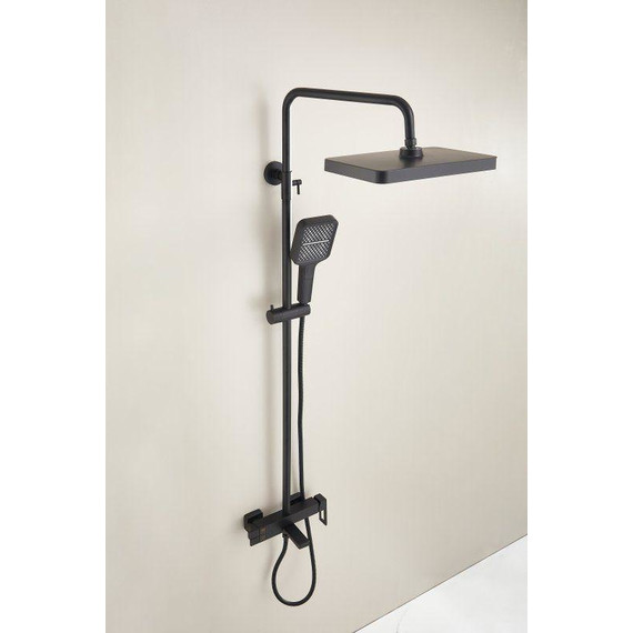 Душевая стойка Belz B24658-7, чёрный матовый - фото 5