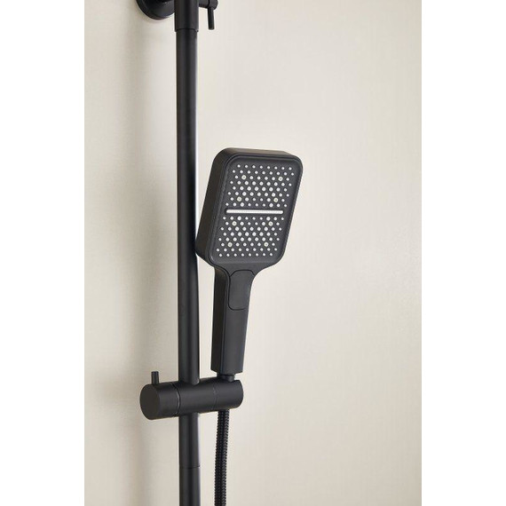 Душевая стойка Belz B24658-7, чёрный матовый - фото 18