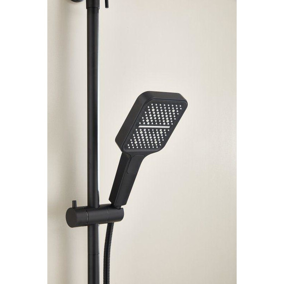 Душевая стойка Belz B24658-7, чёрный матовый - фото 20