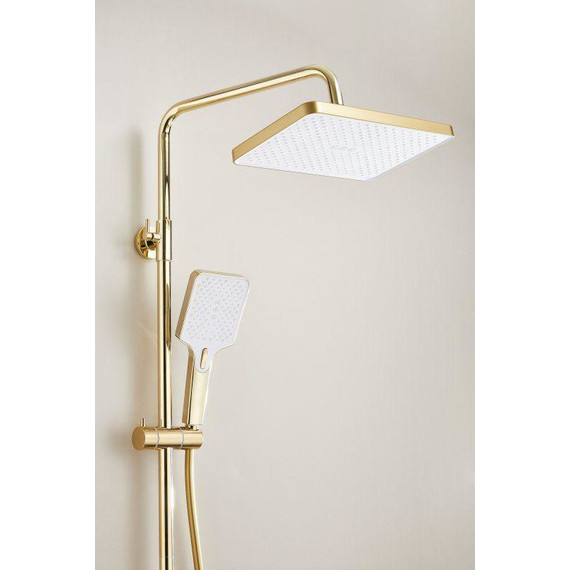 Душевая стойка Belz B24507-5, золото - фото 24