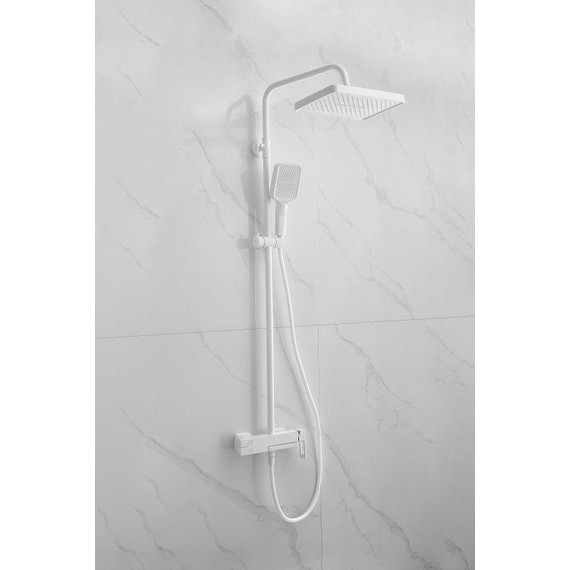 Душевая стойка Belz B24658-8, белый матовый - фото 28