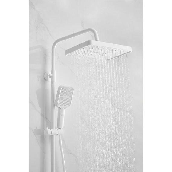 Душевая стойка Belz B24658-8, белый матовый - фото 7