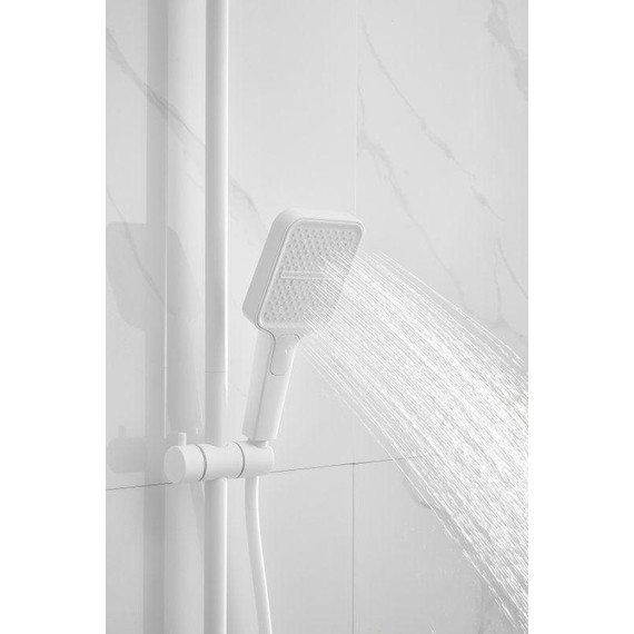 Душевая стойка Belz B24658-8, белый матовый - фото 8