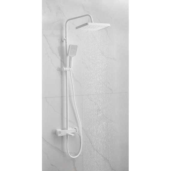 Душевая стойка Belz B24658-8, белый матовый - фото 3