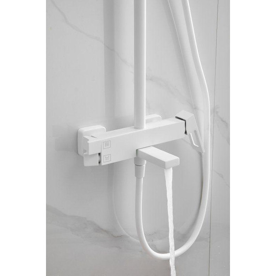 Душевая стойка Belz B24658-8, белый матовый - фото 20