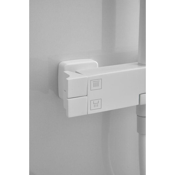 Душевая стойка Belz B24658-8, белый матовый - фото 54