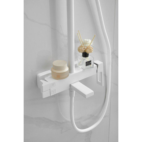 Душевая стойка Belz B24658-8, белый матовый - фото 62