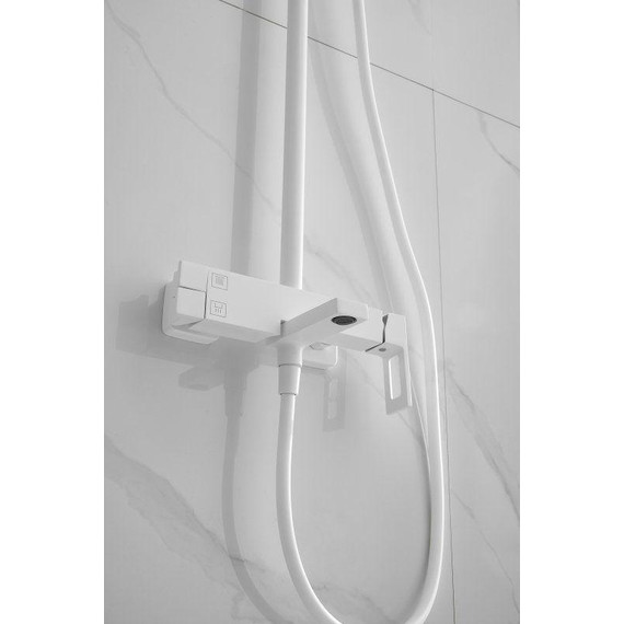 Душевая стойка Belz B24658-8, белый матовый - фото 9