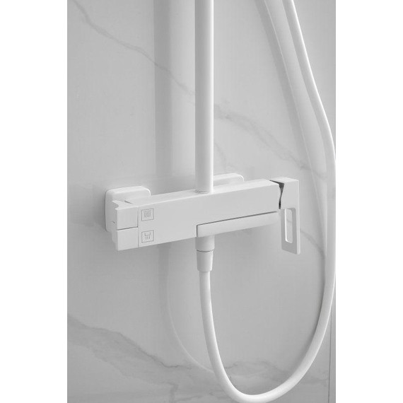 Душевая стойка Belz B24658-8, белый матовый - фото 10