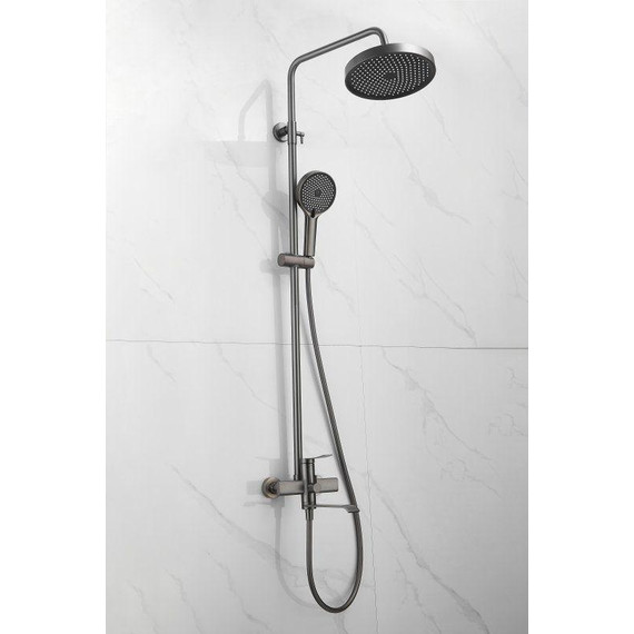 Душевая стойка Belz B24812-3, оружейная сталь - фото 20