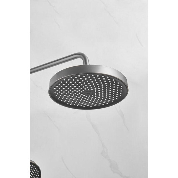 Душевая стойка Belz B24812-3, оружейная сталь - фото 48