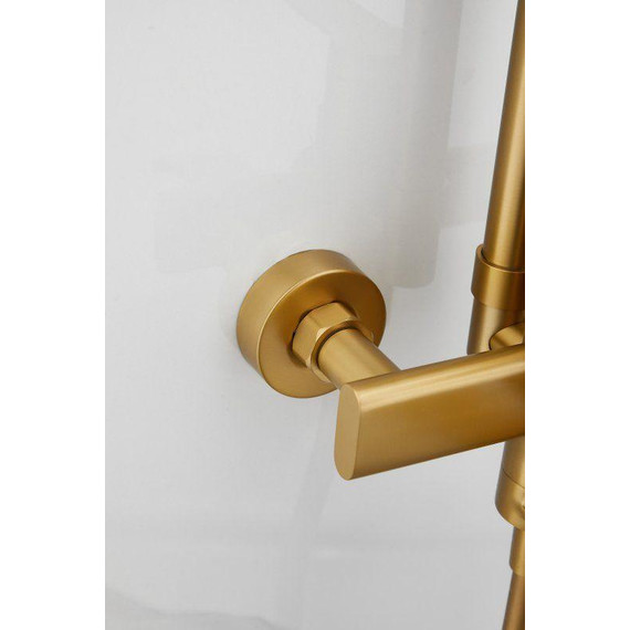 Душевая стойка Belz B24812-5, золото брашированное - фото 3