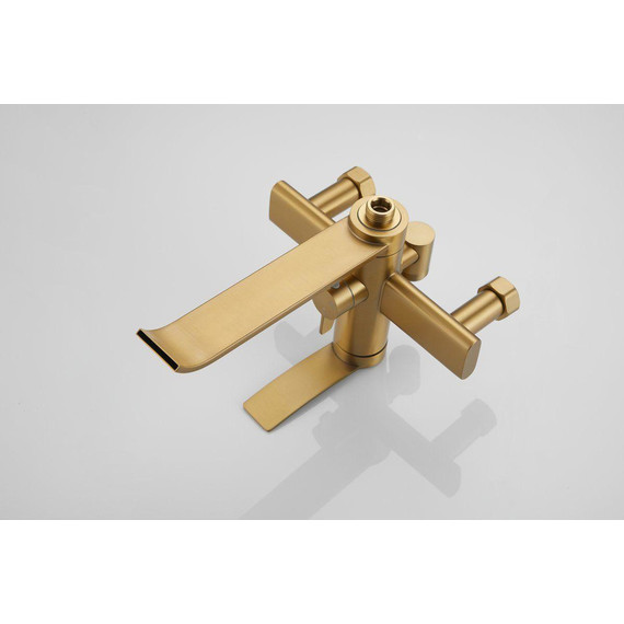 Душевая стойка Belz B24812-5, золото брашированное - фото 40