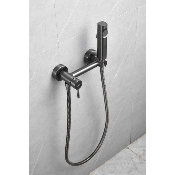 Набор для гигиенического душа Belz B55803-3, оружейная сталь - фото 