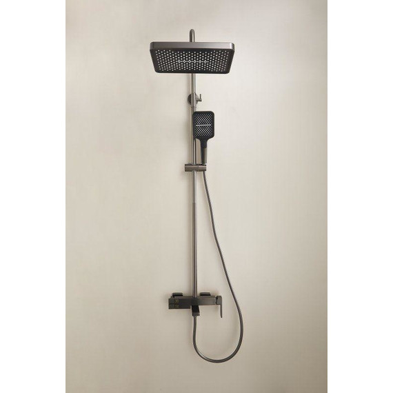 Душевая стойка Belz B24658-3, оружейная сталь - фото 3