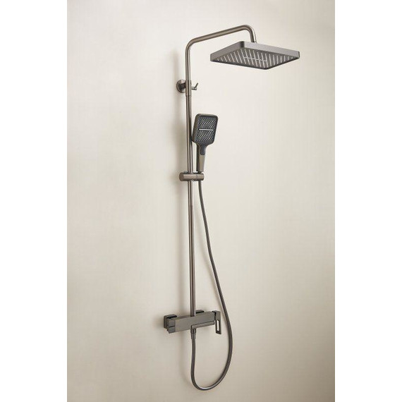 Душевая стойка Belz B24658-3, оружейная сталь - фото 31