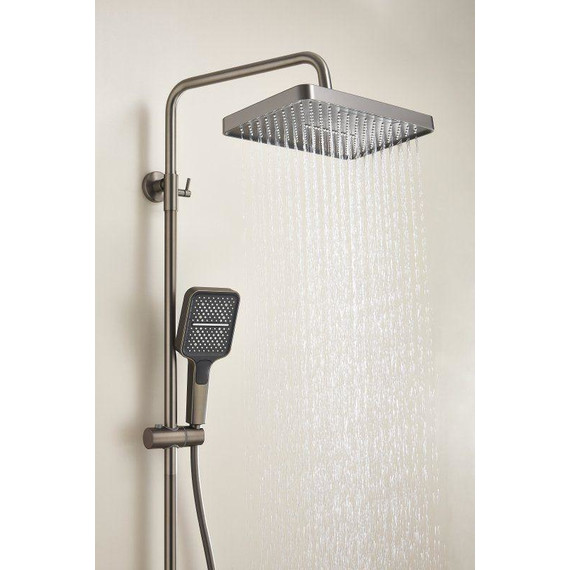 Душевая стойка Belz B24658-3, оружейная сталь - фото 52