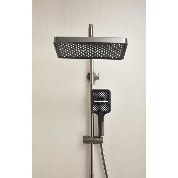 Душевая стойка Belz B24658-3, оружейная сталь - фото 55