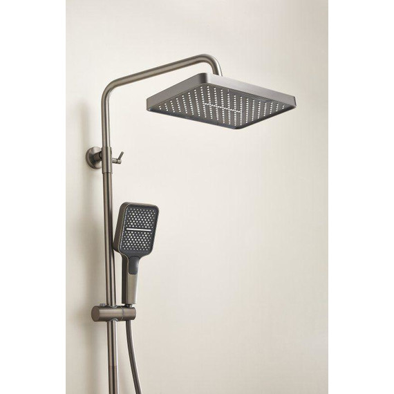 Душевая стойка Belz B24658-3, оружейная сталь - фото 12