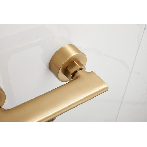 Набор для гигиенического душа Belz B55645-5, золото матовое - фото 10