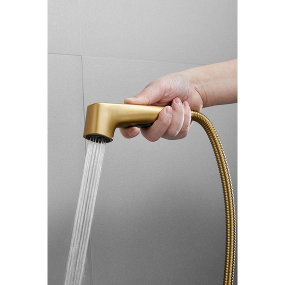 Набор для гигиенического душа Belz B55653-5, золото матовое - фото 26