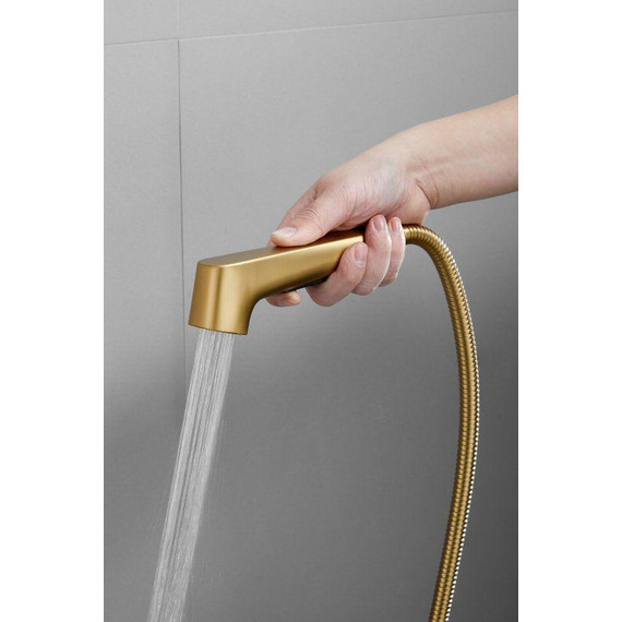 Набор для гигиенического душа Belz B55653-5, золото матовое - фото 29