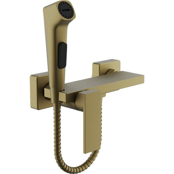 Набор для гигиенического душа Belz B55653-5, золото матовое - фото 2