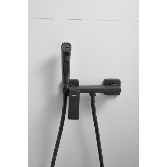 Набор для гигиенического душа Belz B55653-7, чёрный матовый - фото 9