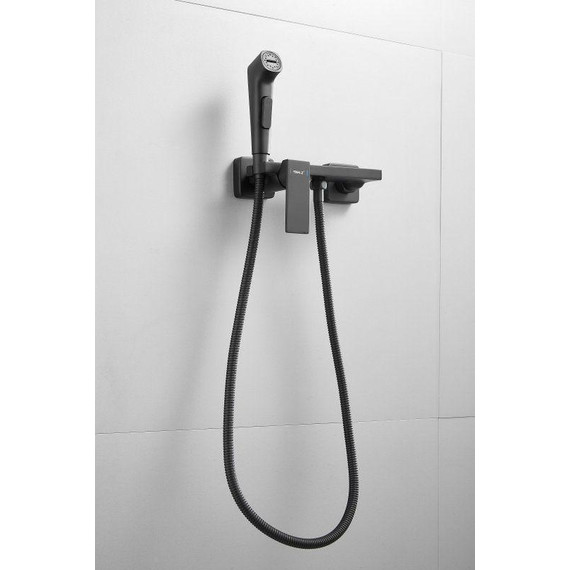 Набор для гигиенического душа Belz B55653-7, чёрный матовый - фото 3