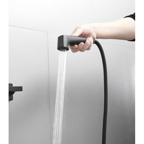 Набор для гигиенического душа Belz B55653-7, чёрный матовый - фото 11