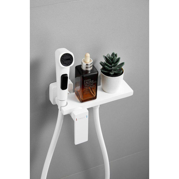 Набор для гигиенического душа Belz B55653-8, белый матовый - фото 8