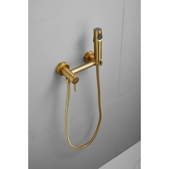 Набор для гигиенического душа Belz B55803-5, золото матовое - фото 5