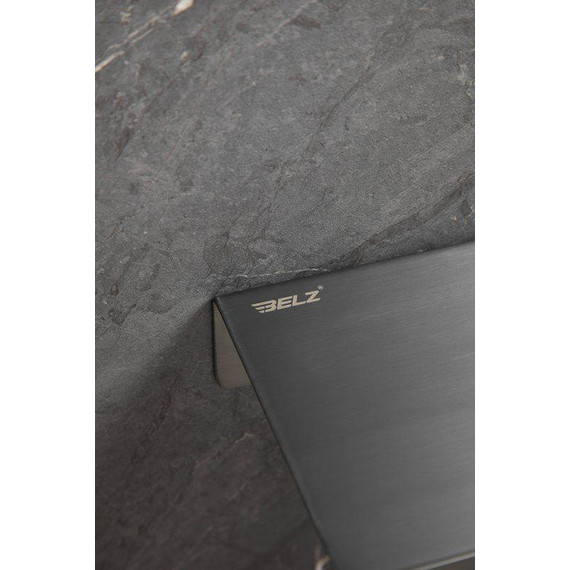 Держатель для туалетной бумаги Belz B9001-3, оружейная сталь - фото 9