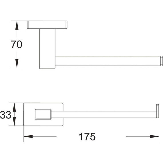 Держатель для туалетной бумаги Belz B90303-2, чёрный матовый - фото 19