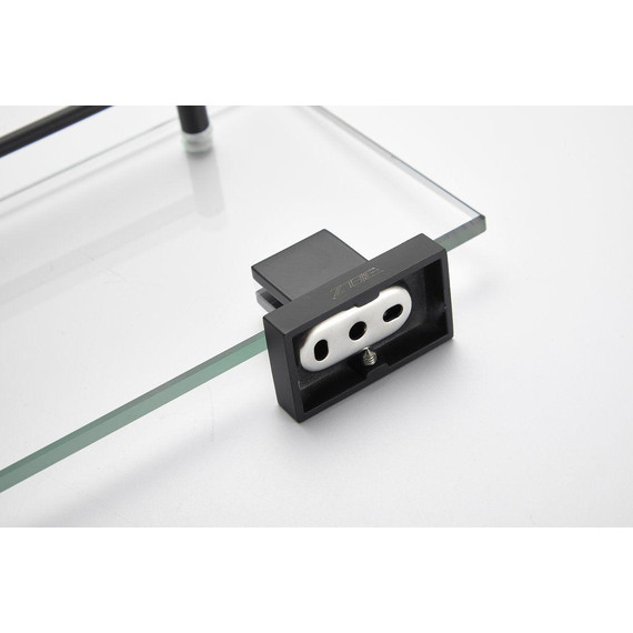 Cтеклянная полка Belz B90307, чёрный матовый - фото 12