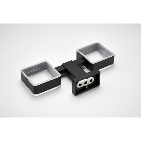 Двойной стакан для зубных щеток Belz B90308, чёрный матовый - фото 8