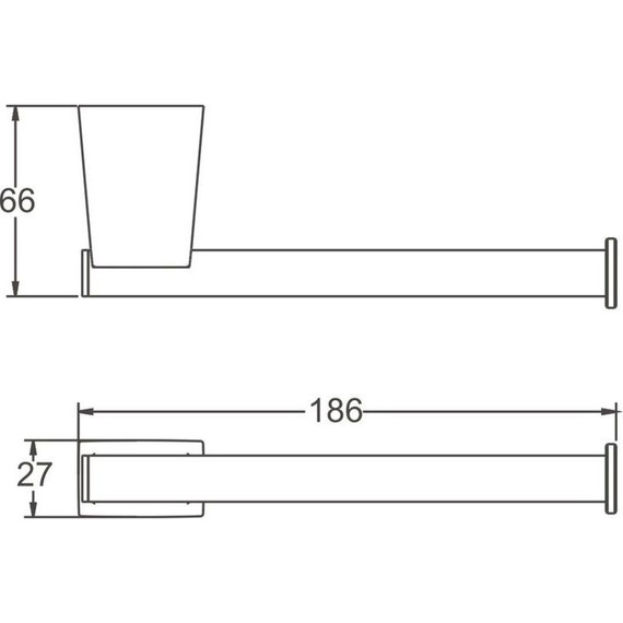 Держатель для туалетной бумаги Belz B91503-2, белый матовый - фото 2