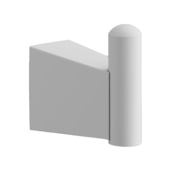 Крючок Belz B91505-1, белый матовый - фото 