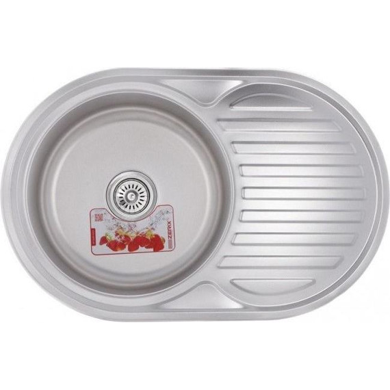 Кухонная мойка Zerix 0,8 мм Z7750-06-180E - фото 