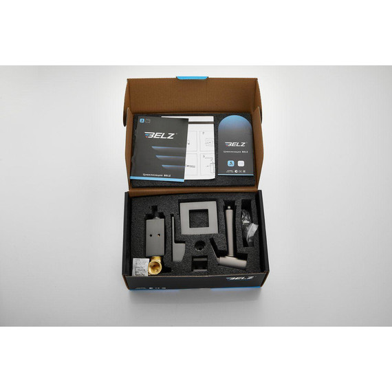 Набор для гигиенического душа Belz B55805-3 (со скрытой частью) оружейная сталь - фото 22