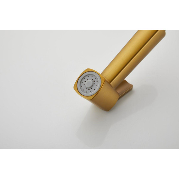 Набор для гигиенического душа Belz B55805-5 (со скрытой частью) золото матовое - фото 15