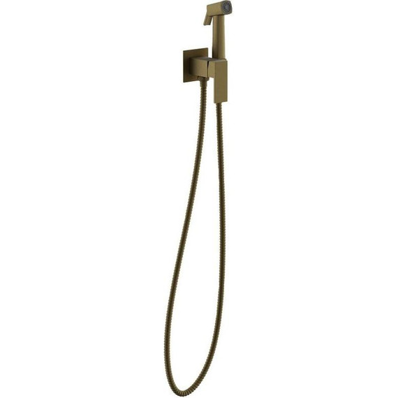 Набор для гигиенического душа Belz B55805-5 (со скрытой частью) золото матовое - фото 2