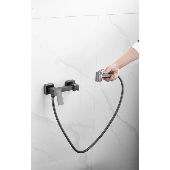 Набор для гигиенического душа Belz B55806-3, оружейная сталь - фото 16